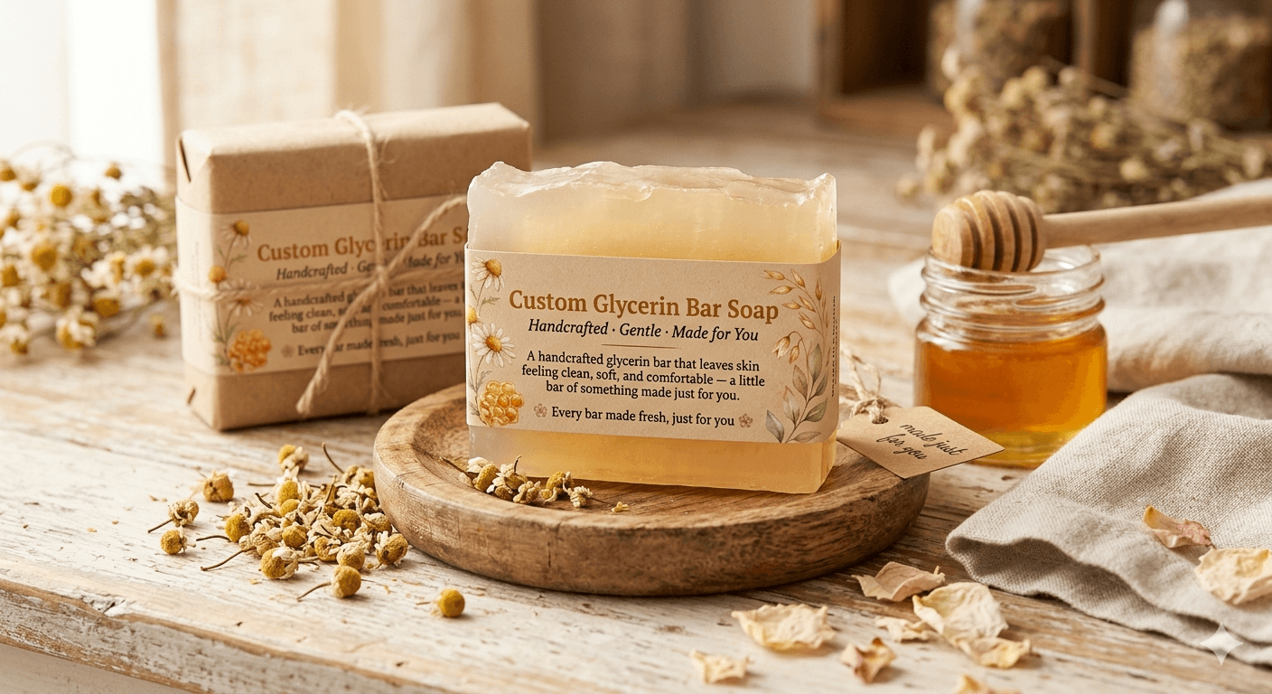 Custom Glycerin Bar Soap
